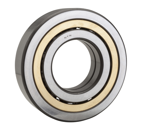 NTN QJ315 Angular Contact Bearing: 75mm ID, 160mm OD, 37mm Width, Open , CN Clearance, Steel