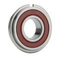 NTN 6014LLUNR Radial Ball Bearing: 70mm ID, 110mm OD, 20mm Width, Full Contact Seal - Both Sides, CN Clearance, Steel