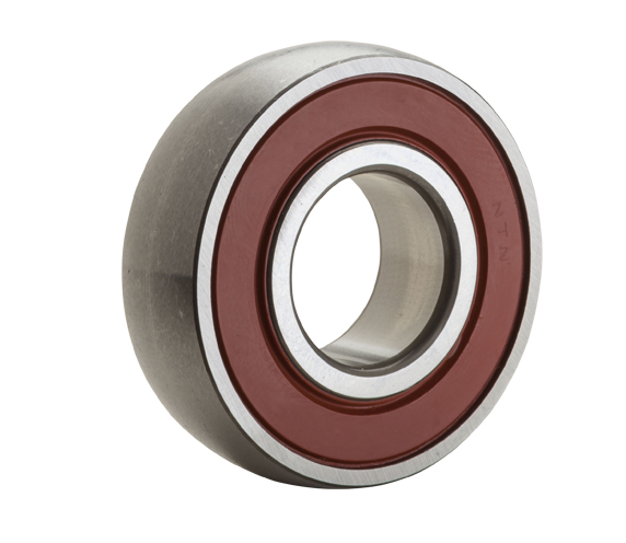 NTN CS200LLU Single Row Ball Bearing: 10mm ID, 30mm OD, 9mm Width, Full Contact Seal - Both Sides