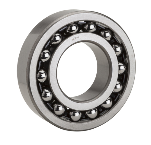 NTN 2201 Radial Ball Bearing: 12mm ID, 32mm OD, 14mm Width, Open , CN Clearance, Steel