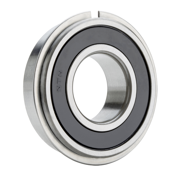 NTN 6210LLBNR Radial Ball Bearing: 50mm ID, 90mm OD, 20mm Width, Non Contact Seal - Both Sides, CN Clearance, Steel