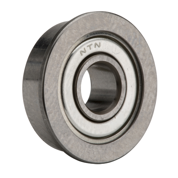NTN FL698ZZ Radial Ball Bearing: 8mm ID, 19mm OD, 6mm Width, Metal Shield - Both Sides, CN Clearance, Steel