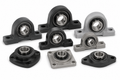 NTN ZUCPA207-23 Pillow Block Ball Bearing: Stainless Steel Housing, Set Screw