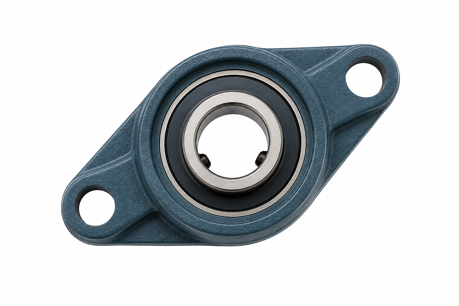 NTN AELFD201-008 2 Bolt Flange: 0.5in ID, 1.5748in OD, 1.126in Width, Eccentric Collar product image