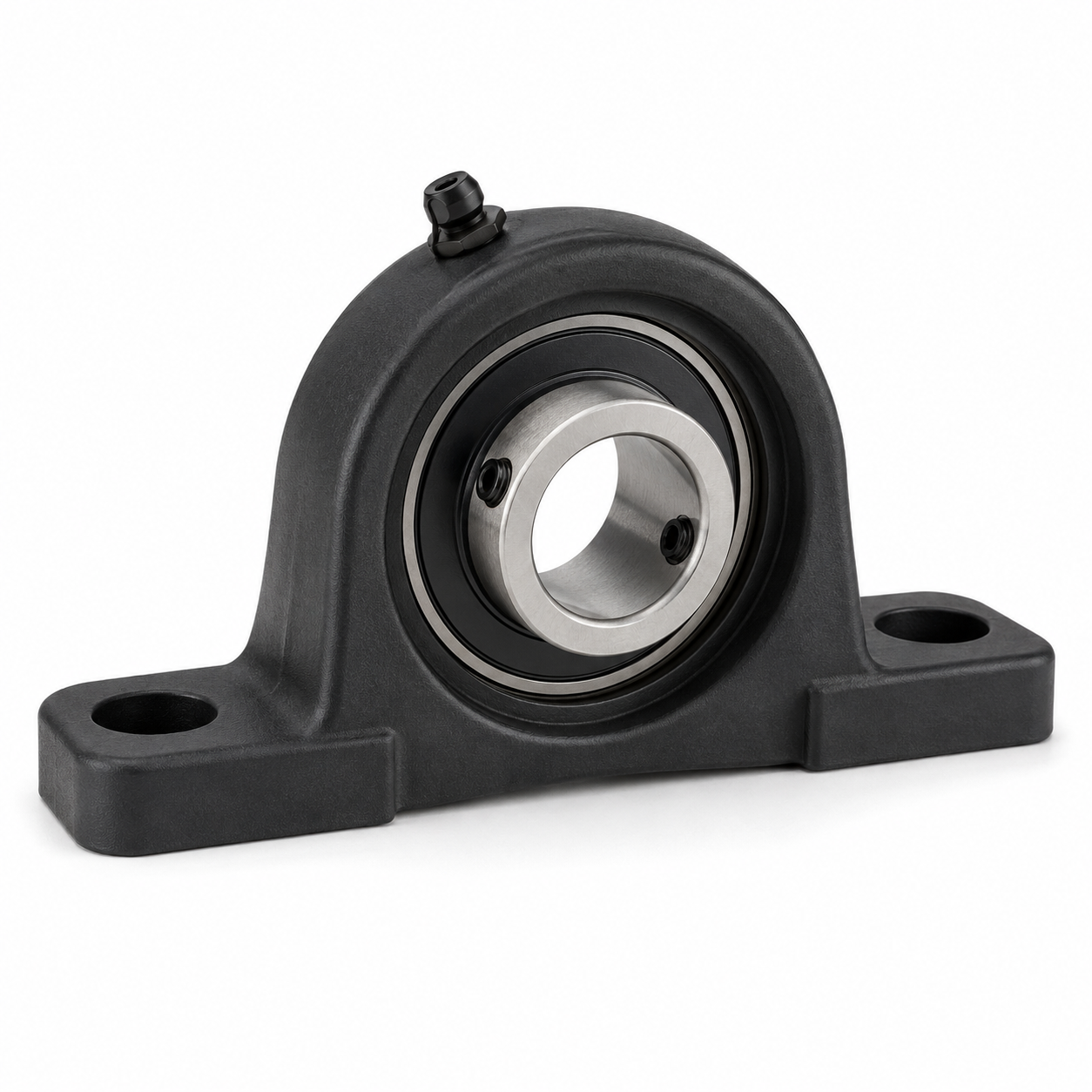 NTN ZUCPPL207-23 Pillow Block Ball Bearing: Thermoplastic Housing, Set Screw